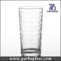 Vaso de agua de vidrio de 9 oz copa (GB026509L)